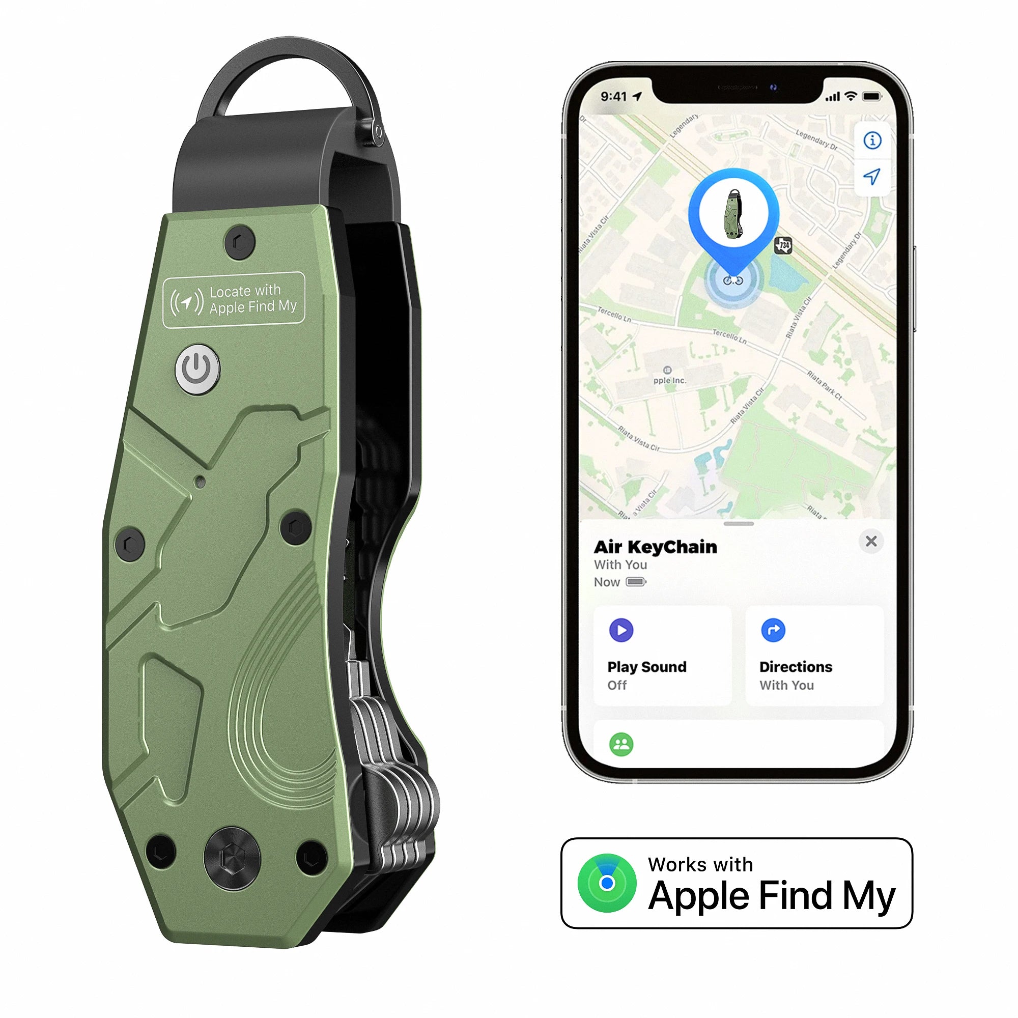 Precision Aluminum Smart Key Organizer