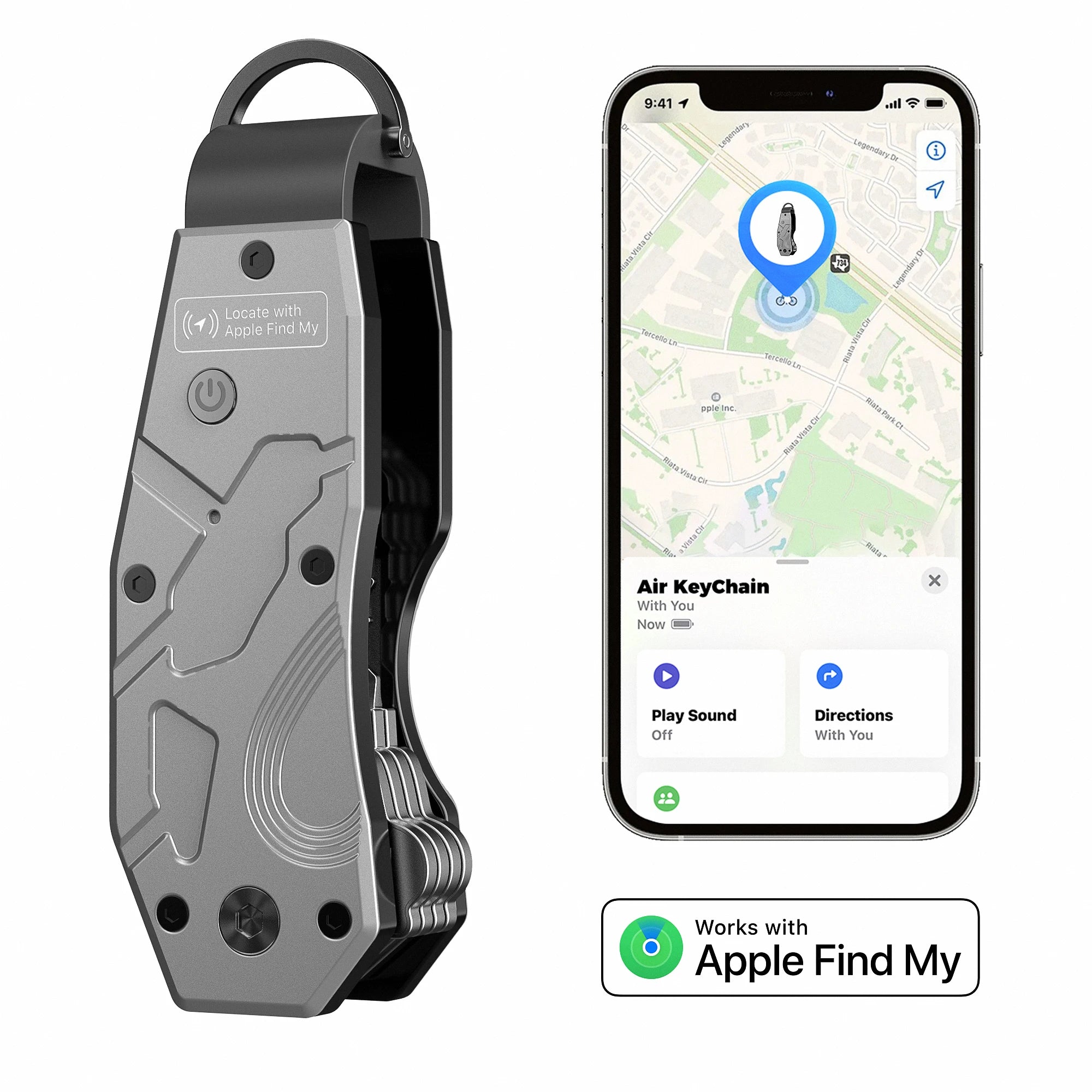 Precision Aluminum Smart Key Organizer